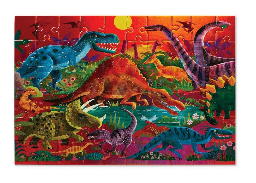 Puzzle Holografisch 60 Teile Crocodile Creek Dinsaurier