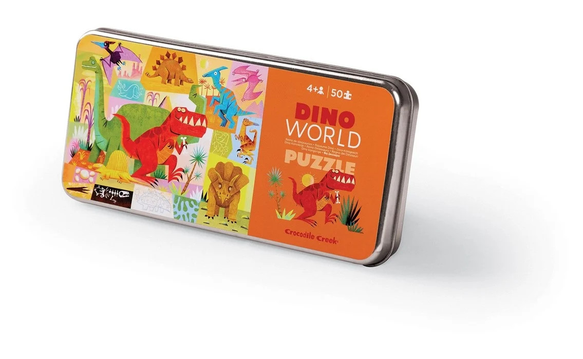 Puzzle 50 Teile Crocodile Creek Reisepuzzle Dino World Puzzle 50 Teile Crocodile Creek Reisepuzzle Dino World
