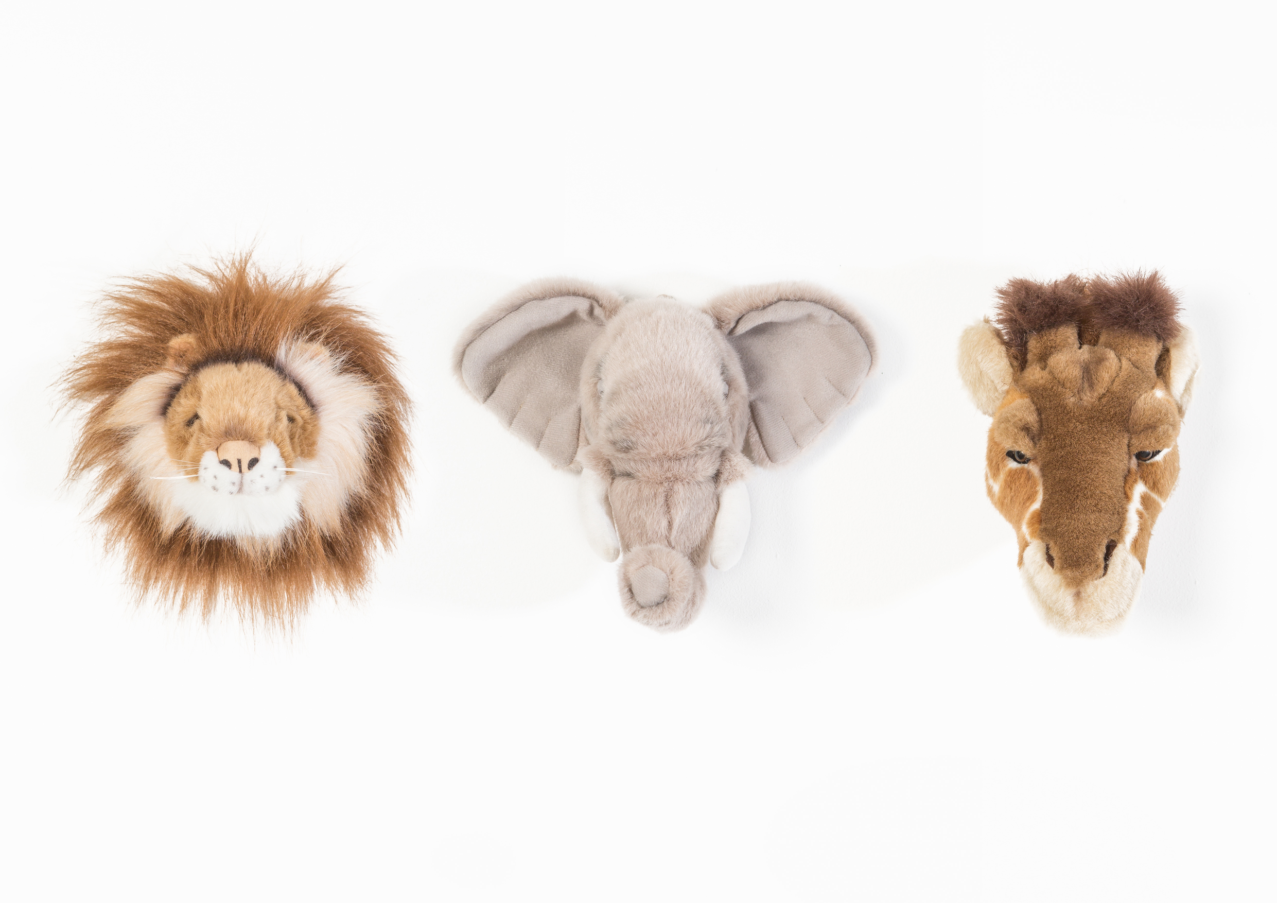 Geschenke Set Tierköpfe Safari Wild and Soft