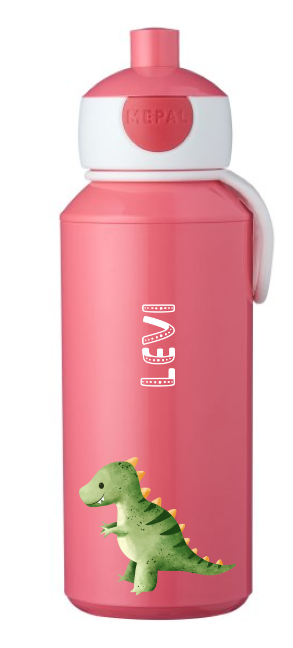 Trinkflasche Kinder mit Namen Dino Dinosaurier Trinkflasche Kinder mit Namen Dino Dinosaurier