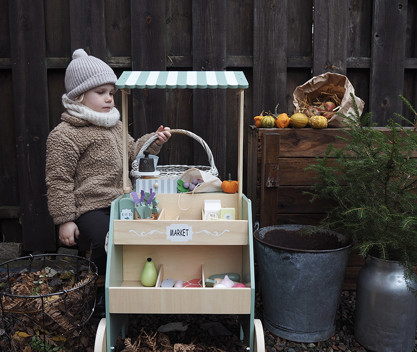 Kinder Marktstand Holzspielzeug Jabadabado