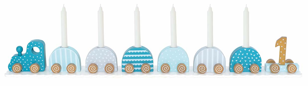 Jabadabado Geburtstagszug Blau Jabadabado Geburtstagszug Blau