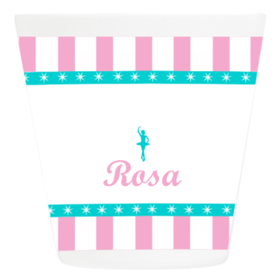 Kinderschüssel mit Namen Ballerina Kinderschüssel mit Namen Ballerina