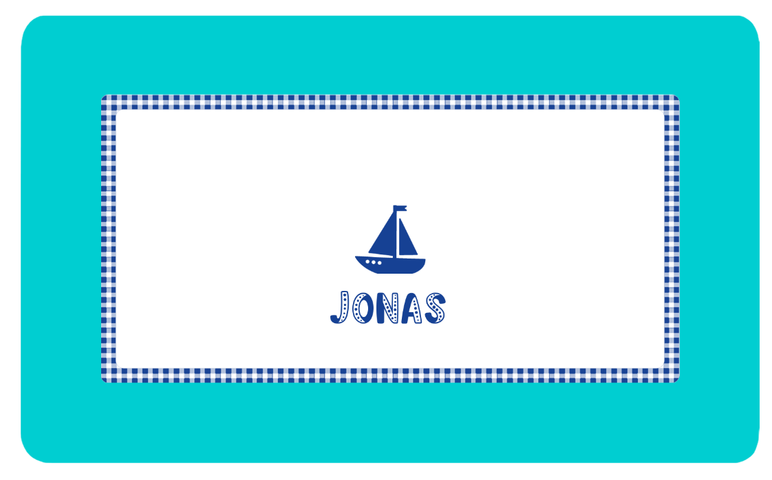 Kinder Frühstücksbrettchen personalisiert Segelschiff Kinder Frühstücksbrettchen personalisiert Segelschiff