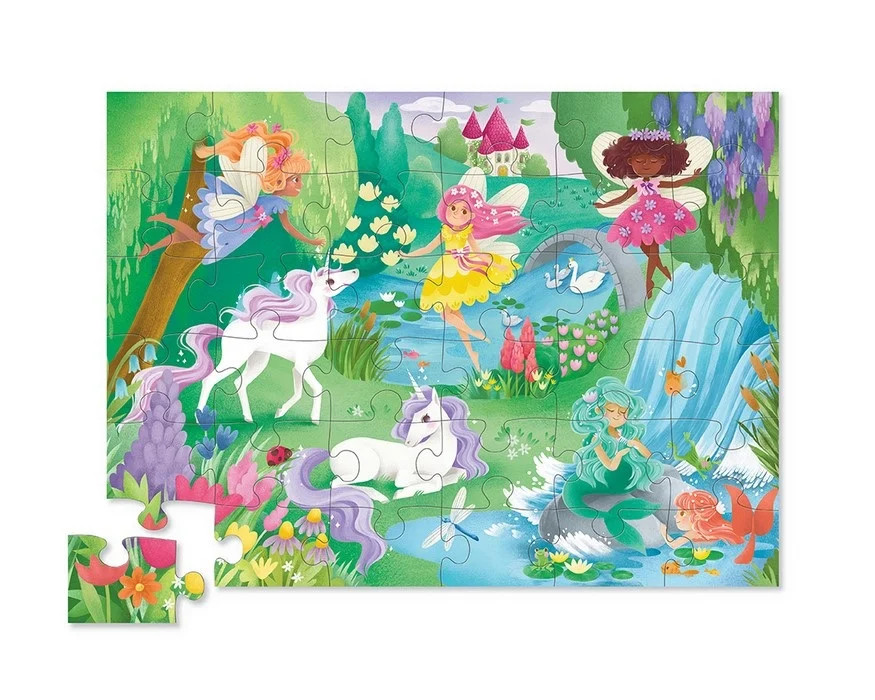 Puzzle 36 Teile Einhörner Magical Friends Crocodile Creek