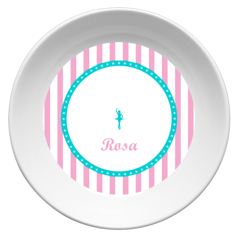 Kinderschüssel personalisiert Ballerina Kinderschüssel personalisiert Ballerina