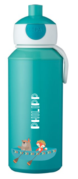 Trinkflasche Kinder mit Namen Fuchs Bär Trinkflasche Kinder mit Namen Fuchs Bär