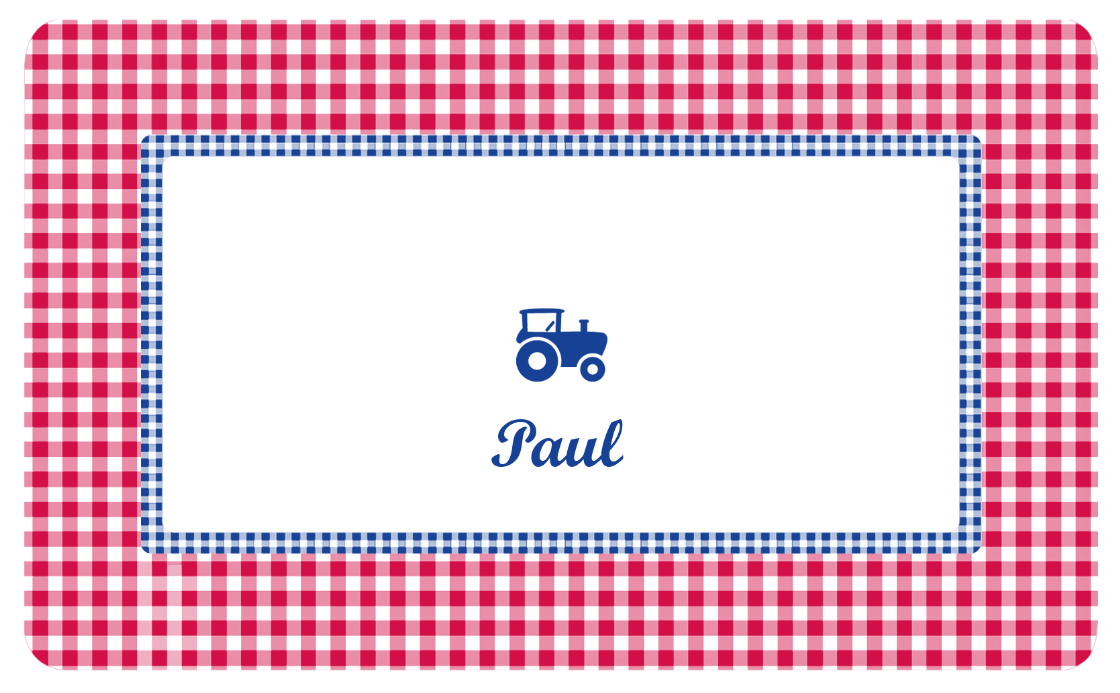 Kinder Frühstücksbrettchen personalisiert Traktor Kinder Frühstücksbrettchen personalisiert Traktor
