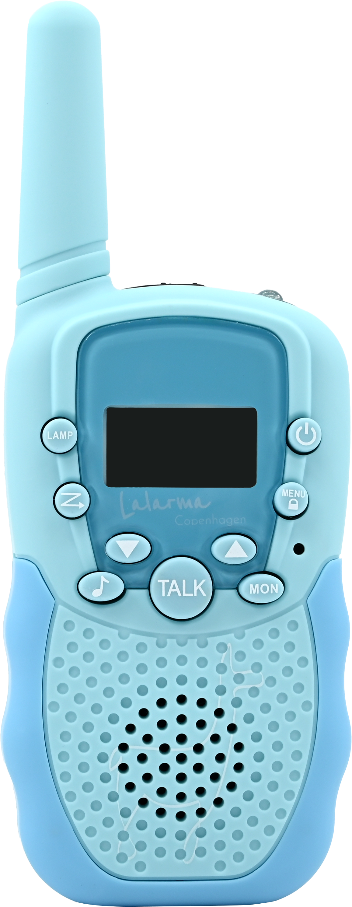 Lalarma Walkie Talkie Blau
