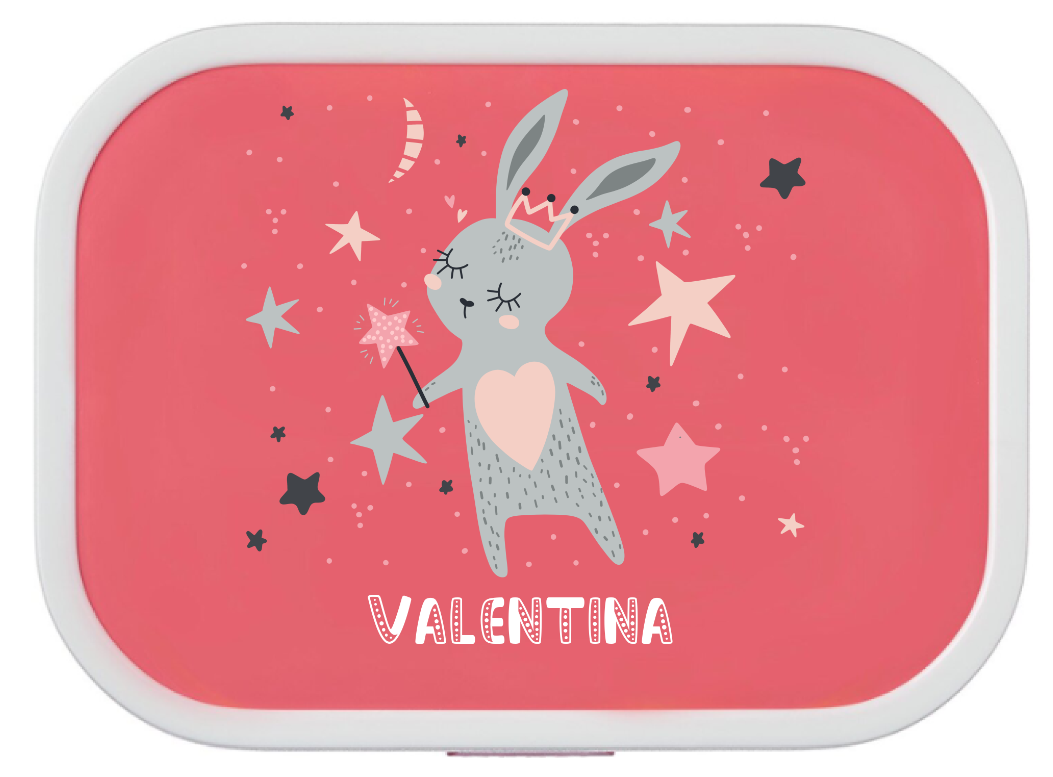 Bentobox personalisiert Kinder Hase Bentobox personalisiert Kinder Hase