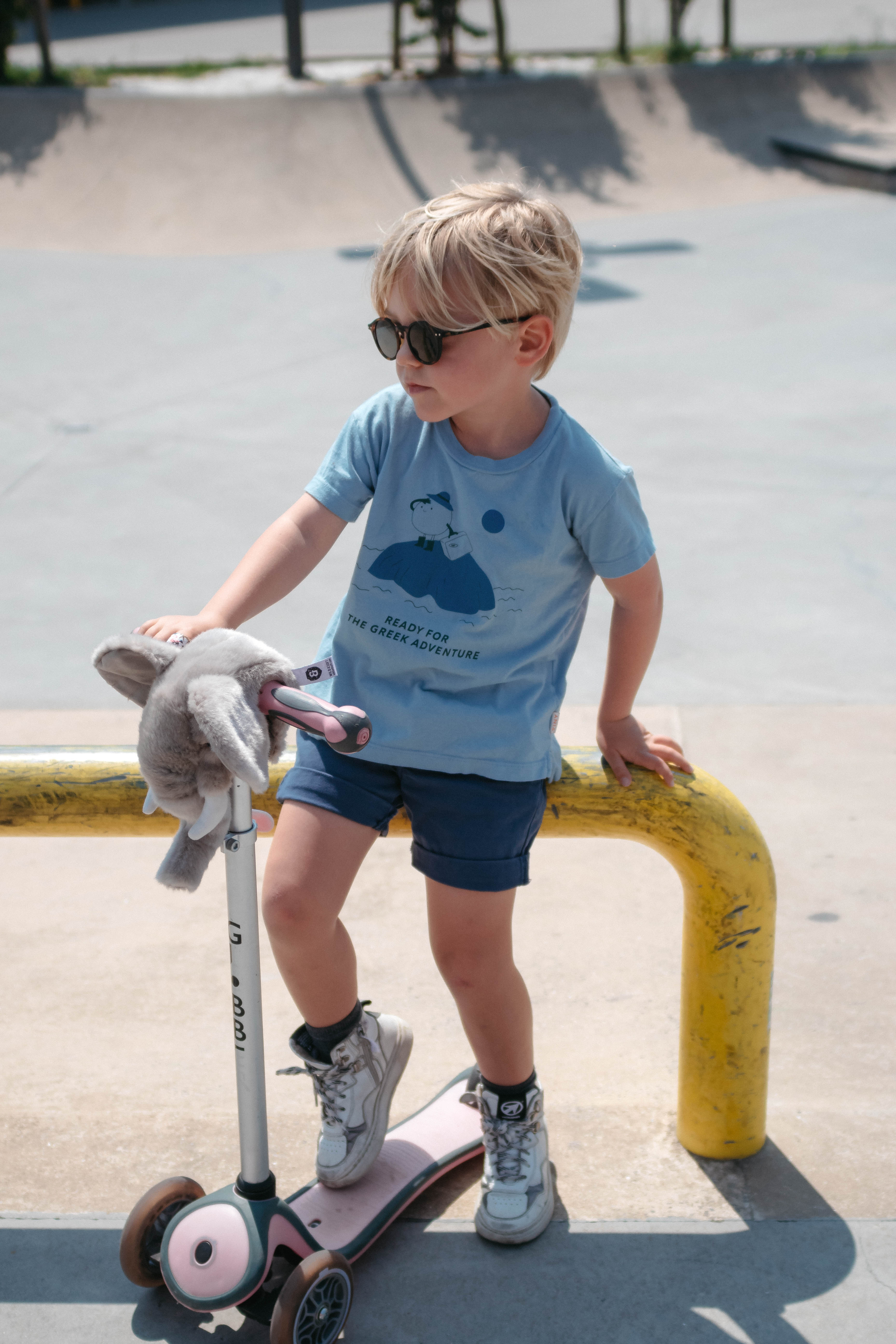 Rollerkopf Kinder Wild and Soft Elefant