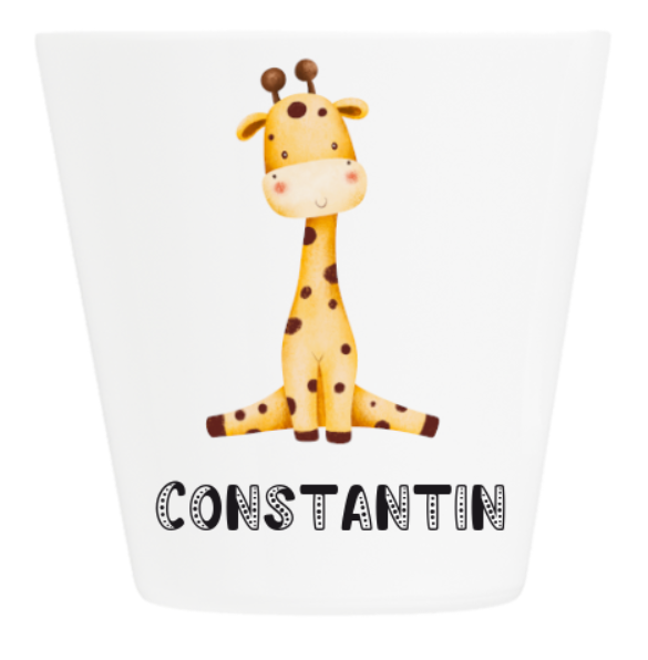 Kinderbecher personalisiert Giraffe Safari Kinderbecher personalisiert Giraffe Safari