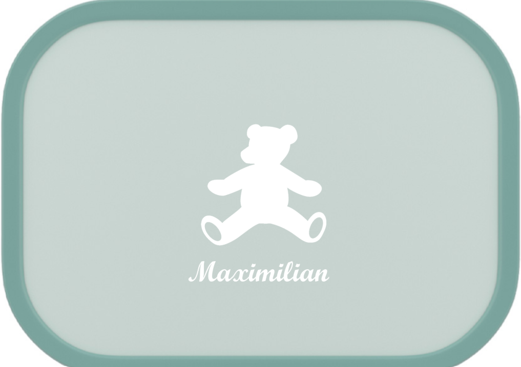 Brotdose "Klassik" - Bär Farbe: Türkis / Lieferumfang Set-Artikel: Brotdose Brotdose "Klassik" - Bär Farbe: Türkis / Lieferumfang Set-Artikel: Brotdose