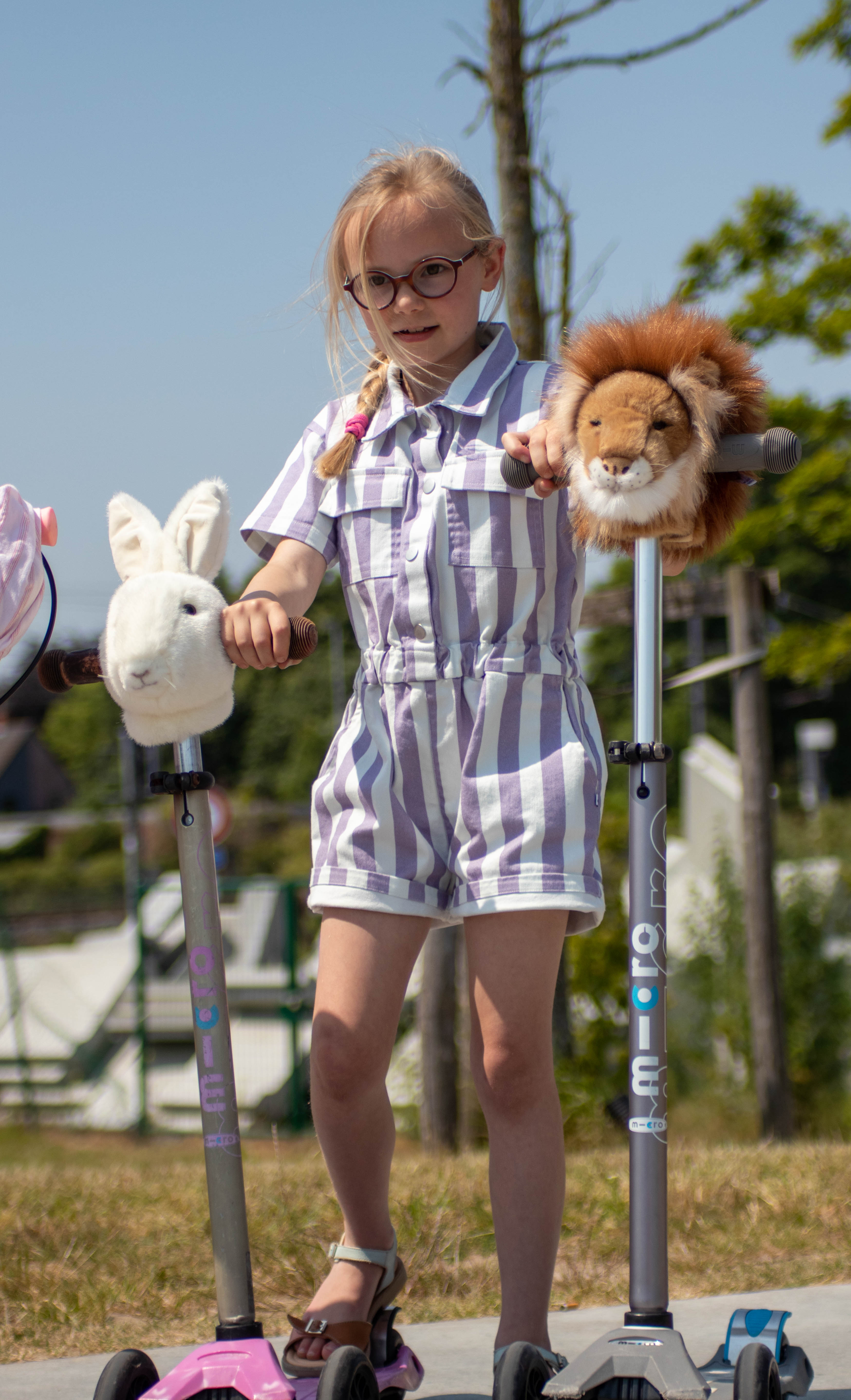 Rollerkopf Kinder Wild and Soft Hase