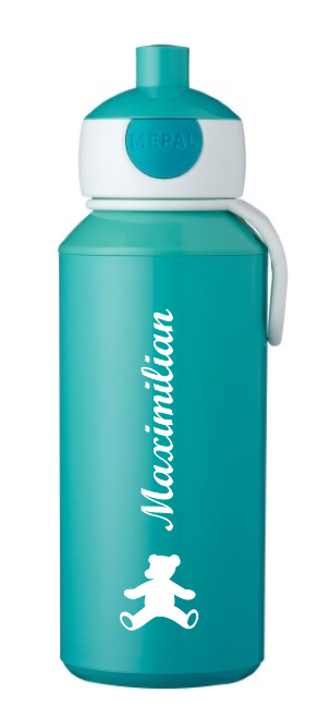 Trinkflasche Kinder personalisiert Bär Trinkflasche Kinder personalisiert Bär