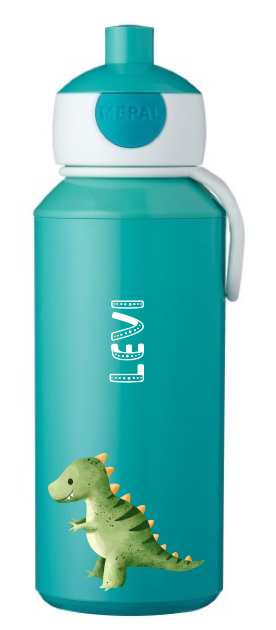 Trinkflasche Kinder mit Namen Dino Dinosaurier Trinkflasche Kinder mit Namen Dino Dinosaurier