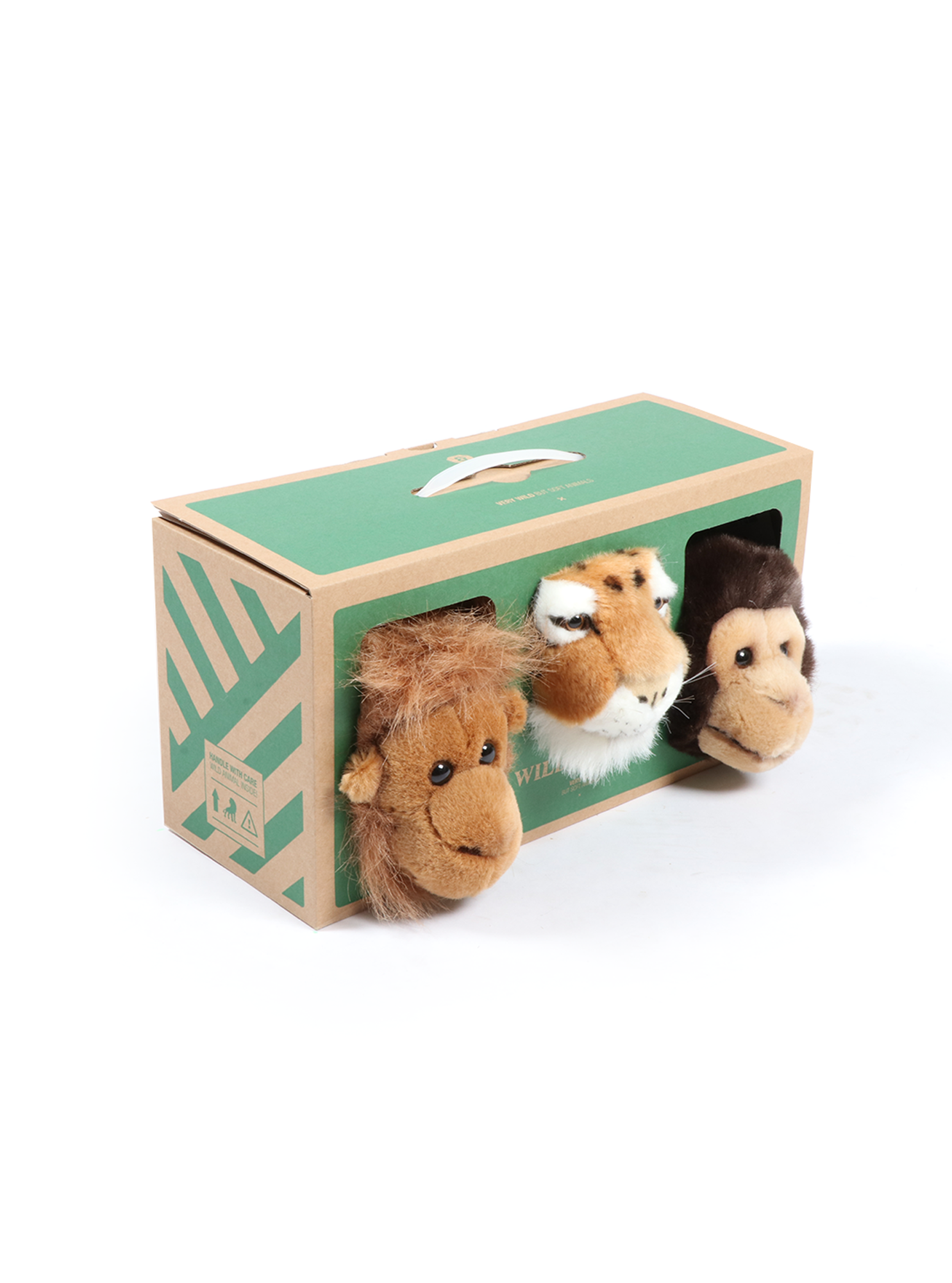 Geschenke Set Tierköpfe Dschungel Wild and Soft
