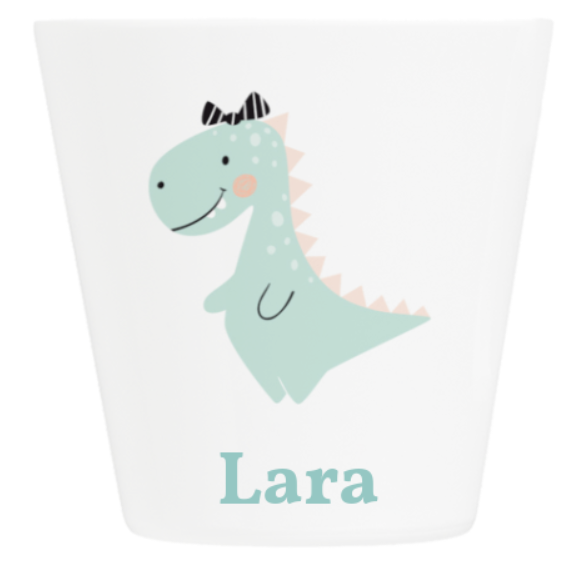 Kinderbecher personalisiert Dino Dinosaurier