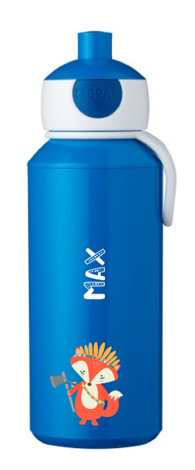 Trinkflasche Kinder personalisiert Fuchs Trinkflasche Kinder personalisiert Fuchs