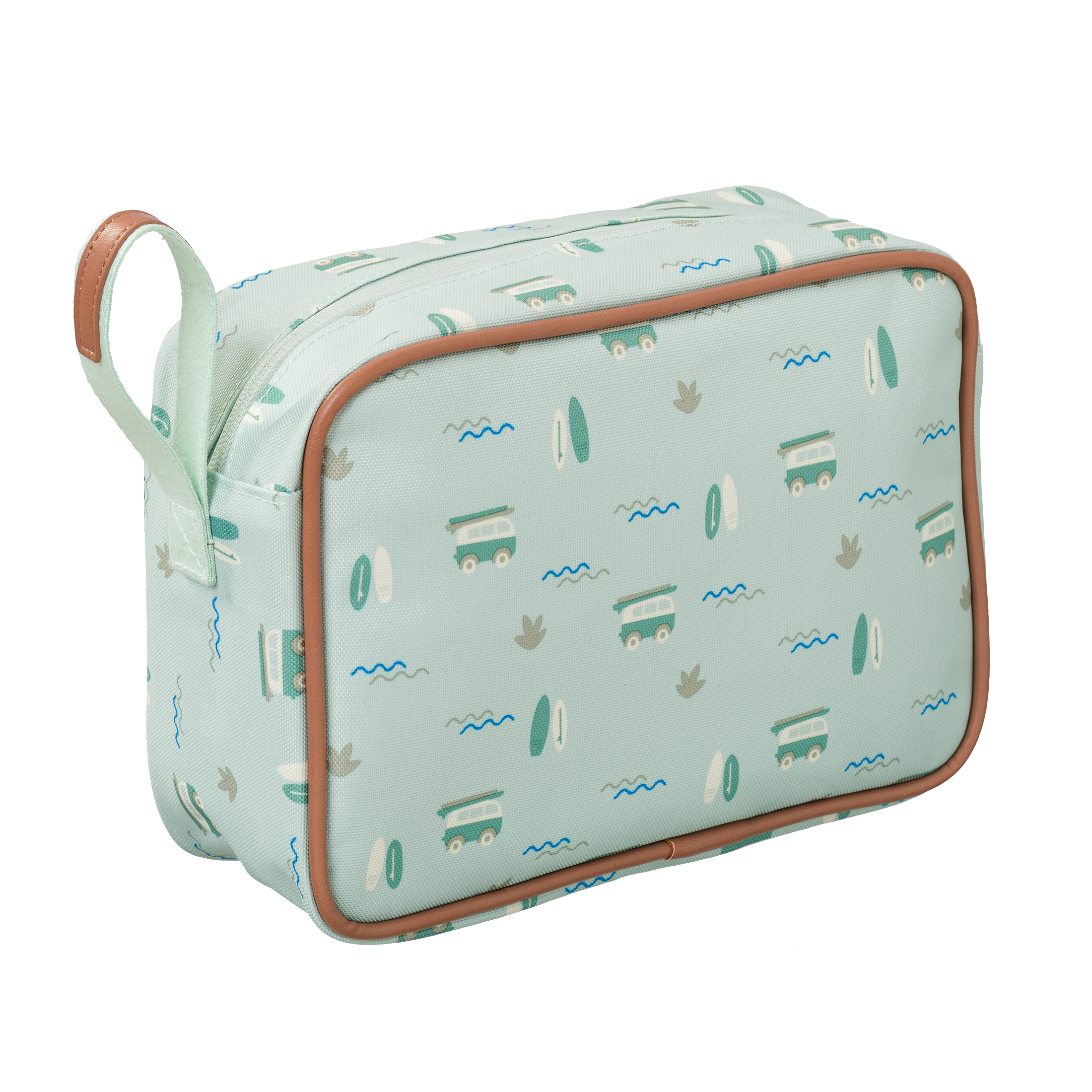 Kinder Kulturtasche Waschtasche Fresk Bulli Surfer Boy Kinder Kulturtasche Waschtasche Fresk Bulli Surfer Boy