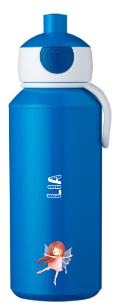 Trinkflasche Kinder personalisiert Fee Trinkflasche Kinder personalisiert Fee