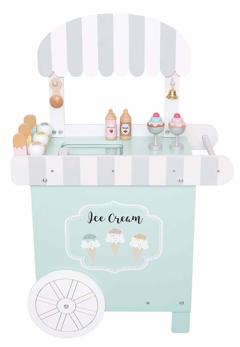 Kinder Eisstand Holzspielzeug Jabadabado
