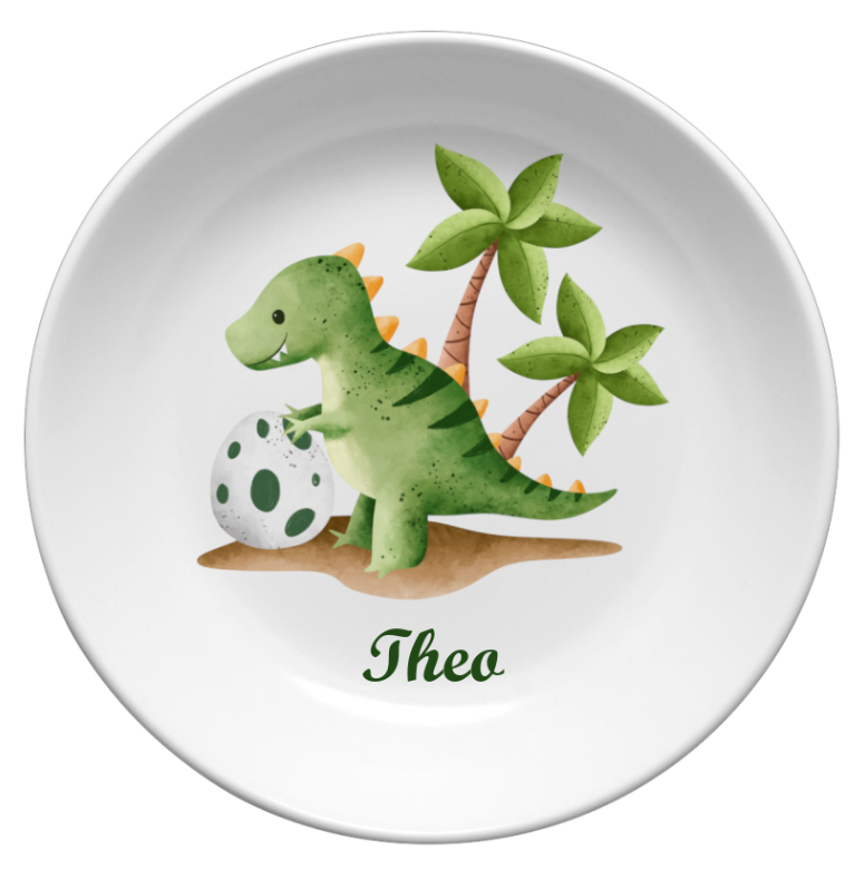 Schüssel Kinder mit Namen Dino Dinosaurier Schüssel Kinder mit Namen Dino Dinosaurier
