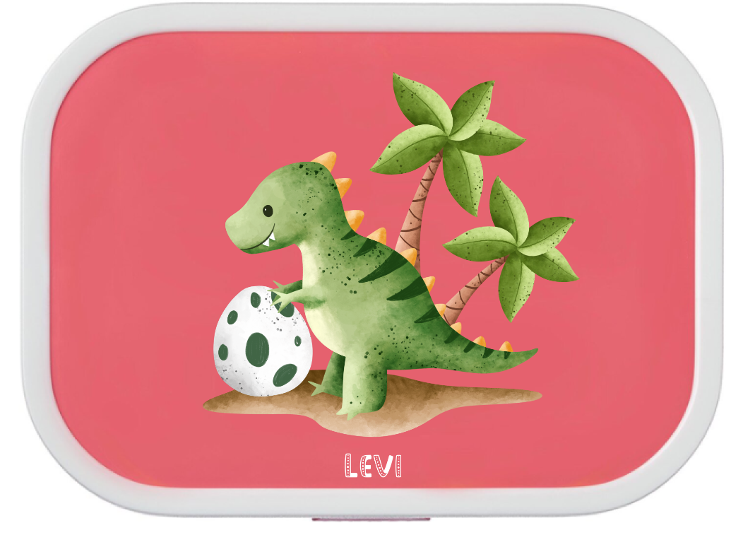 Lunchbox personalisiert Kinder Dino Dinosaurier