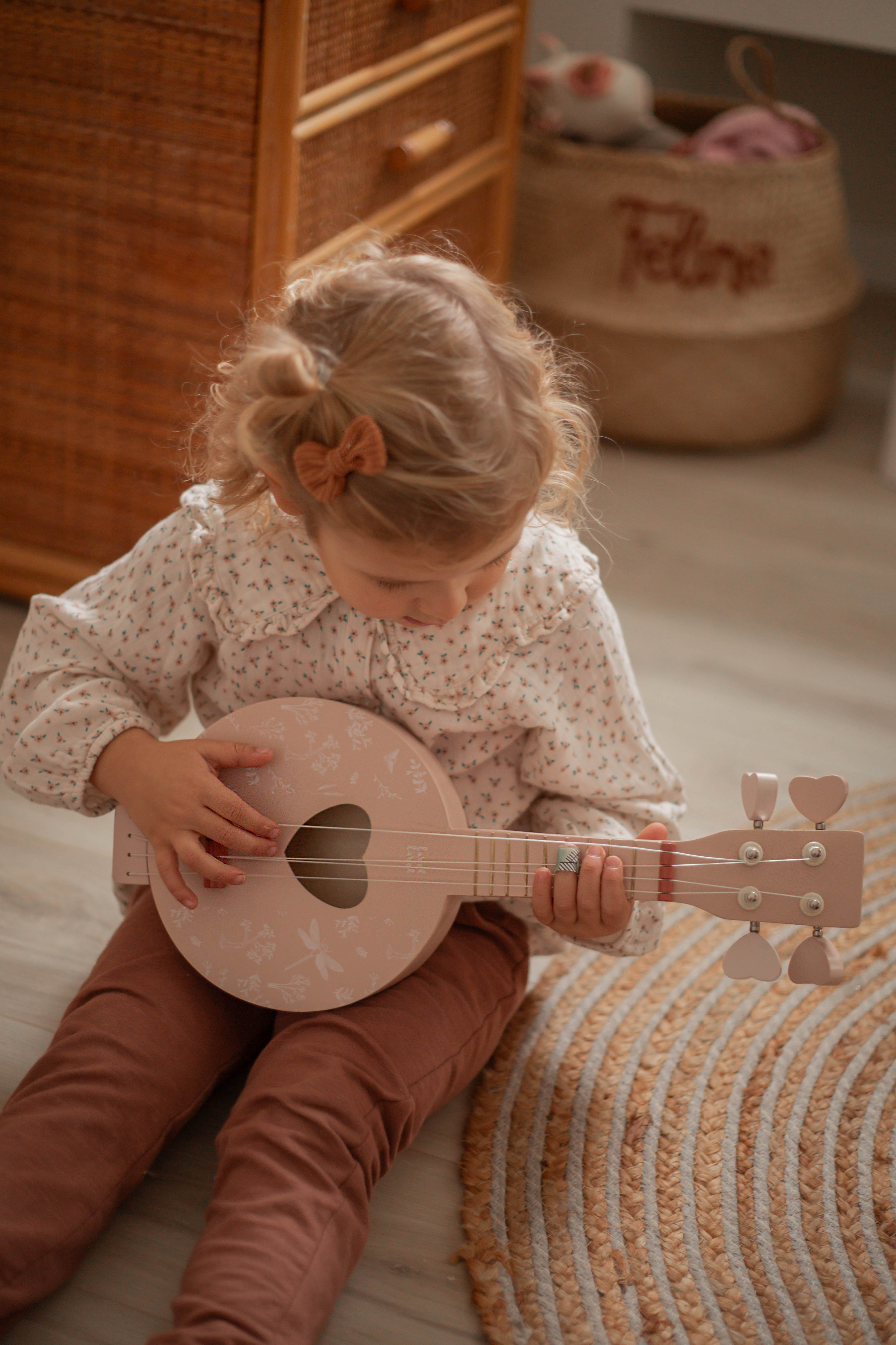 Kinder Banjo "Rosa" - Label Label