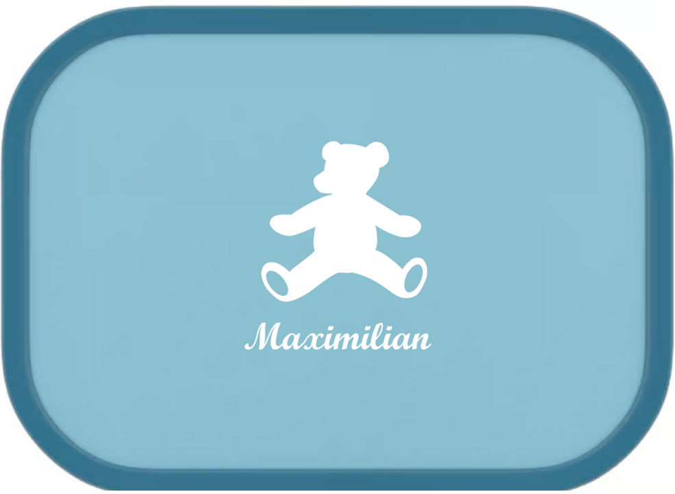 Brotdose "Klassik" - Bär Farbe: Blau / Lieferumfang Set-Artikel: Brotdose Brotdose "Klassik" - Bär Farbe: Blau / Lieferumfang Set-Artikel: Brotdose