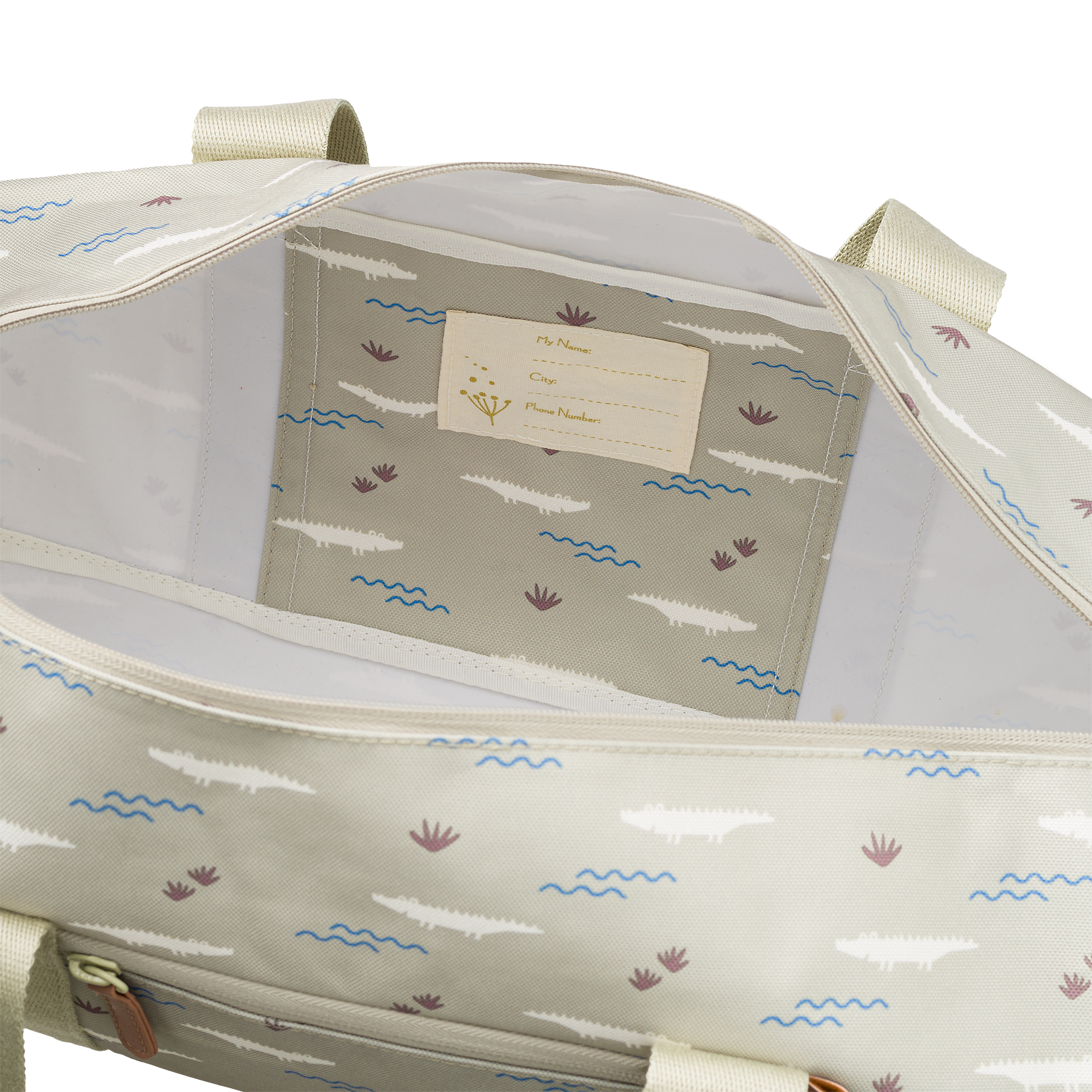 Kinder Weekender Sporttasche Fresk Krokodil Kinder Weekender Sporttasche Fresk Krokodil