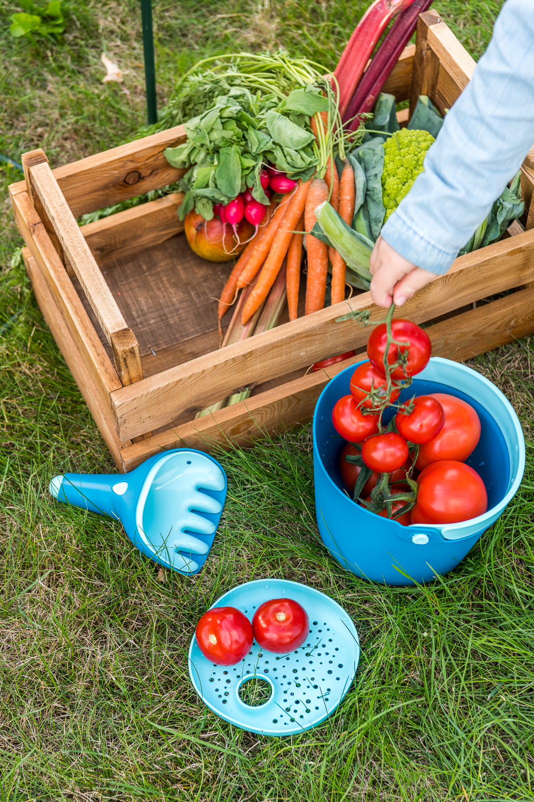 Kindereimer Sieb Sand Bucki Blau Quut Kindereimer Sieb Sand Bucki Blau Quut