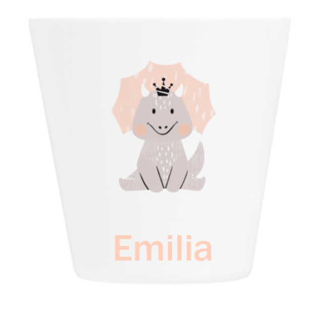 Kinderbecher personalisiert Dino Dinosaurier Kinderbecher personalisiert Dino Dinosaurier
