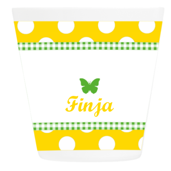 Becher Kinder mit Namen Schmetterling Becher Kinder mit Namen Schmetterling