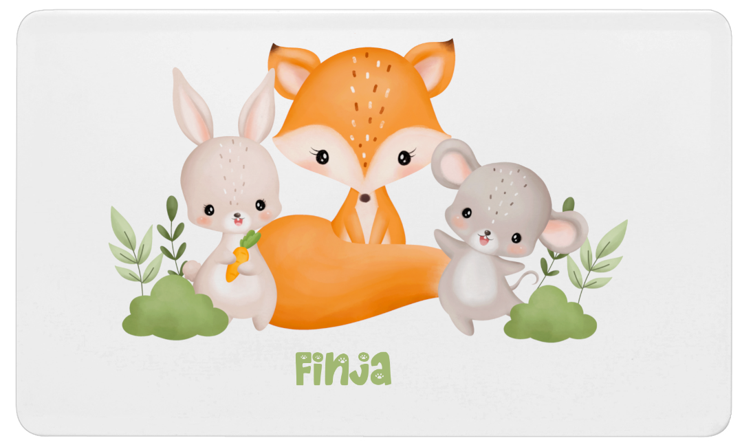 Frühstücksbrettchen - Waldtiere Lieferumfang Set-Artikel: Brettchen Frühstücksbrettchen - Waldtiere Lieferumfang Set-Artikel: Brettchen