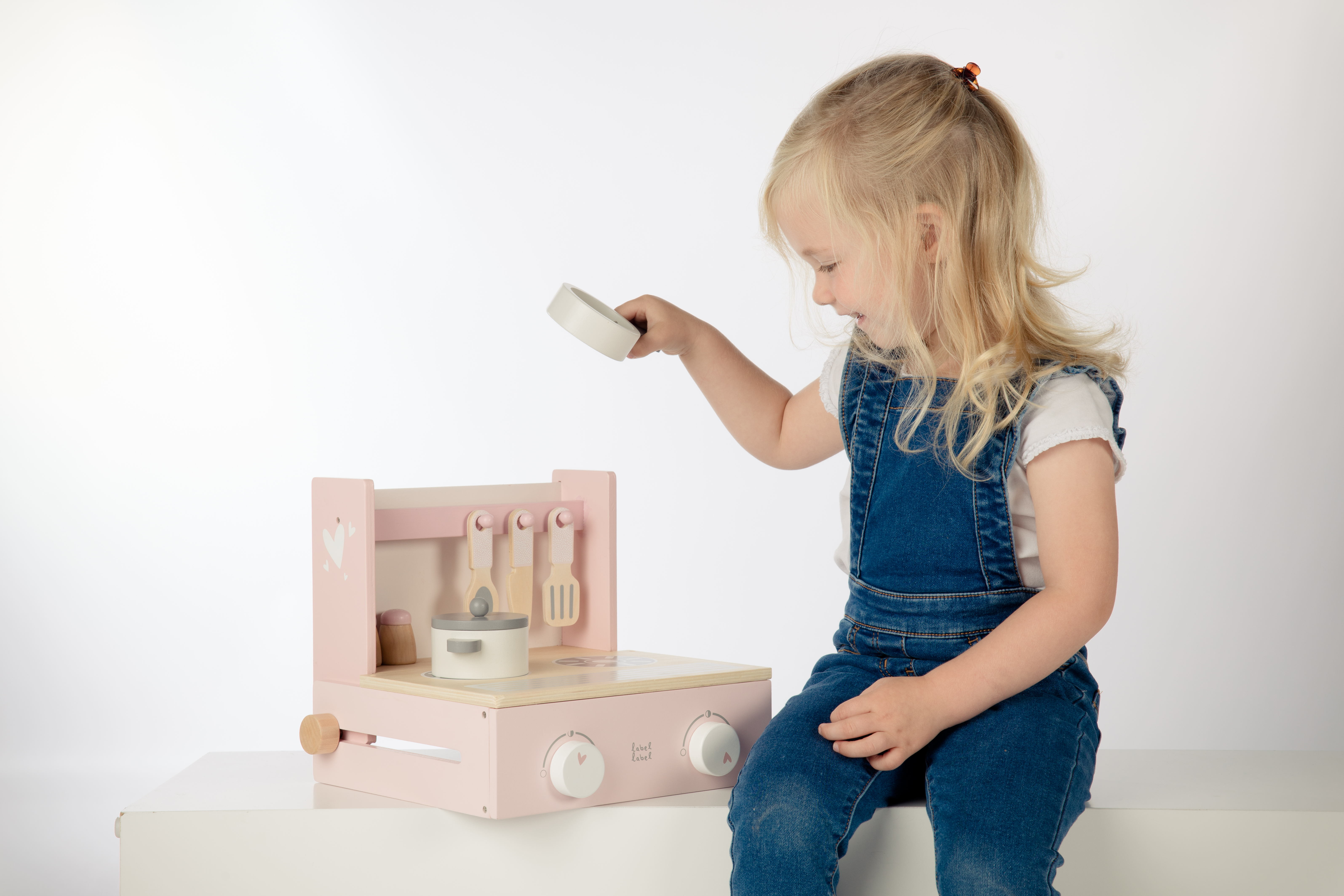 Klappbare Spielküche Herd Holz Kinder Label Label Rosa Klappbare Spielküche Herd Holz Kinder Label Label Rosa
