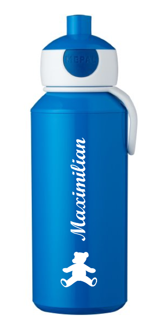 Trinkflasche Kinder personalisiert Bär Trinkflasche Kinder personalisiert Bär