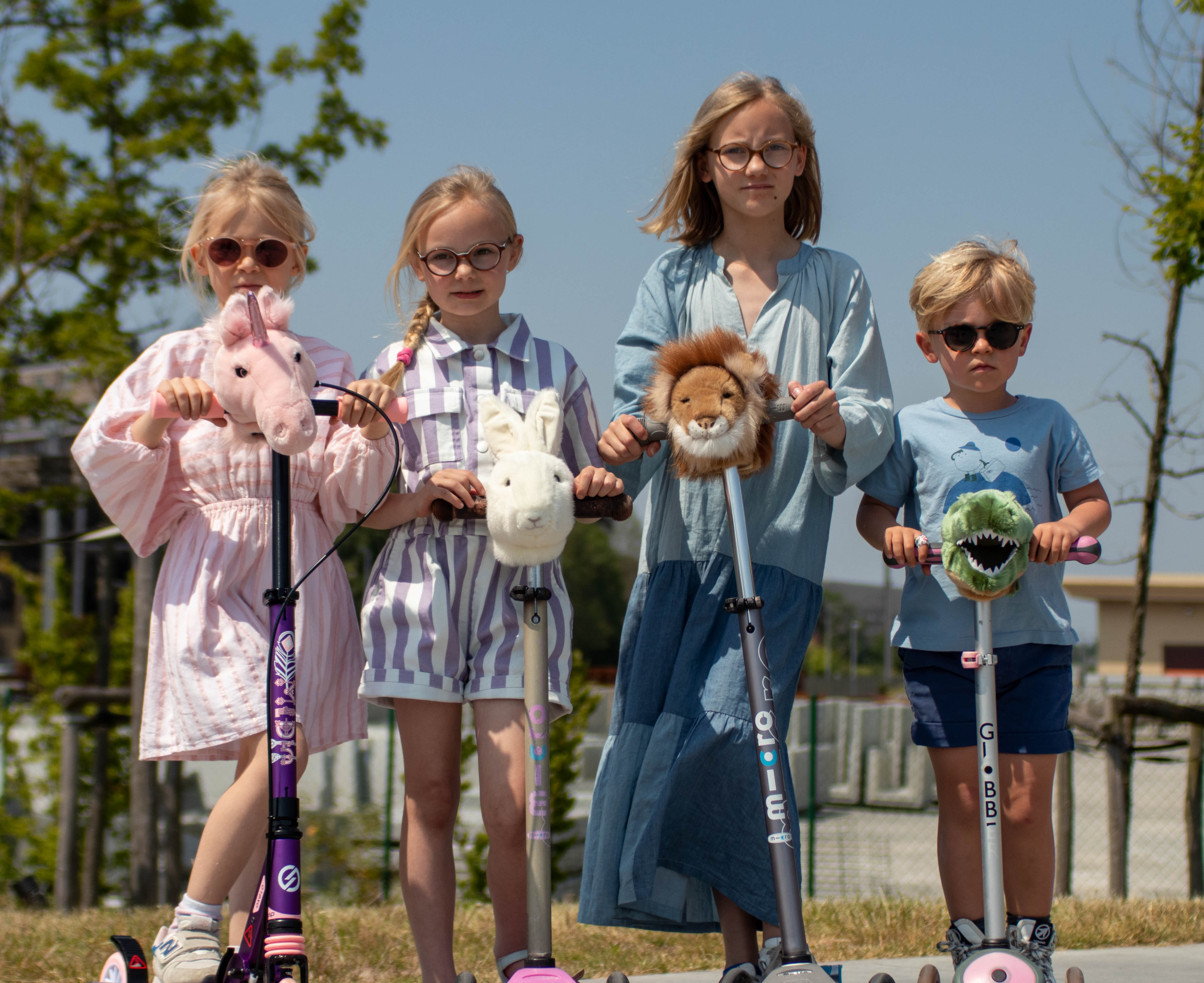 Rollerkopf Kinder Wild and Soft Einhorn