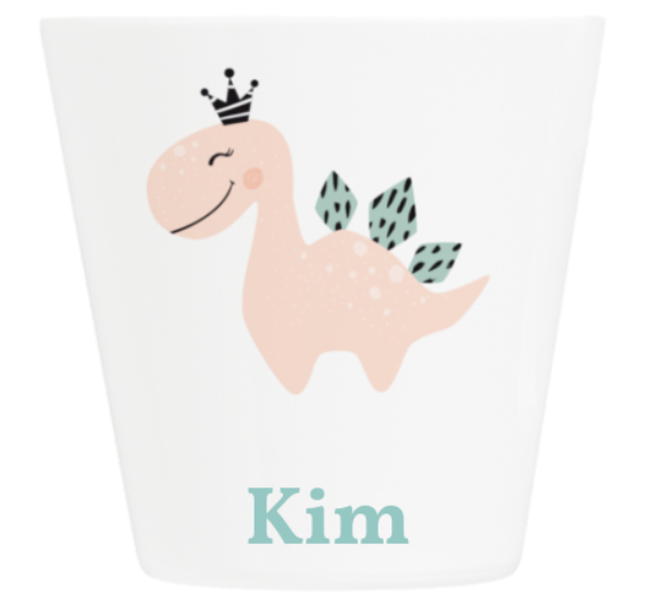 Kinderbecher personalisiert Dino Dinosaurier Kinderbecher personalisiert Dino Dinosaurier
