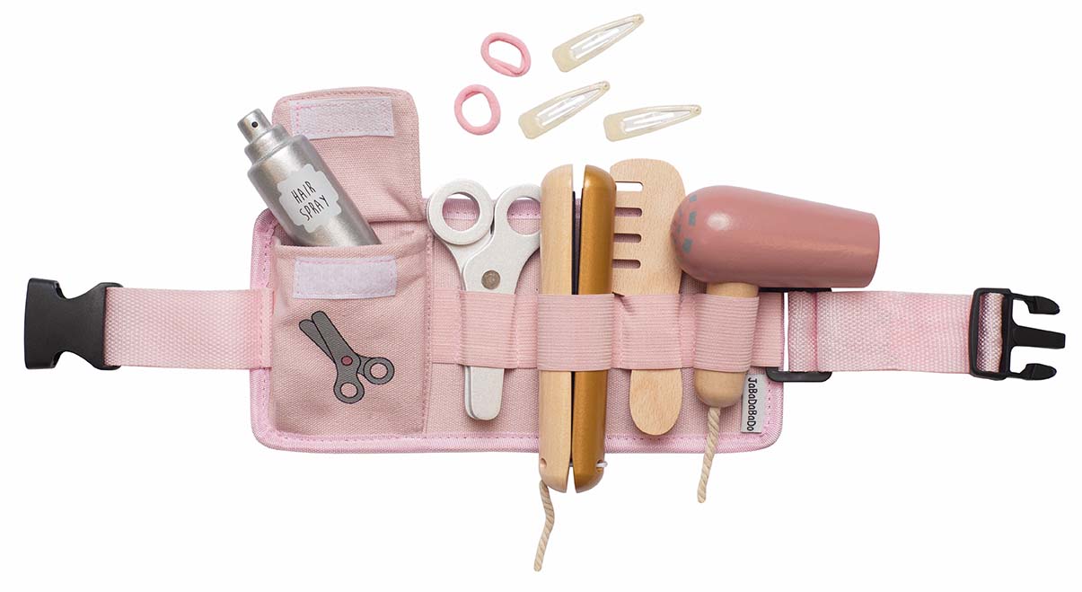 Spielset Friseurgürtel Kinder Holzspielzeug Jabadabado Spielset Friseurgürtel Kinder Holzspielzeug Jabadabado